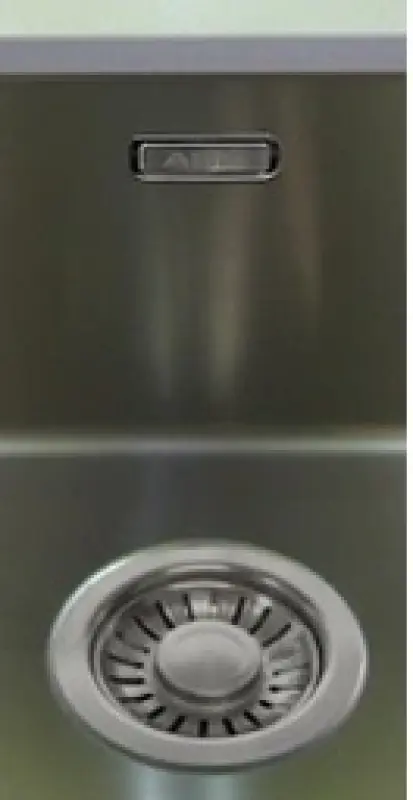 ABK Baronga rustfrit stål køkkenvask 34x40 cm planlimning, underlimning og overlimning BAR34FVI