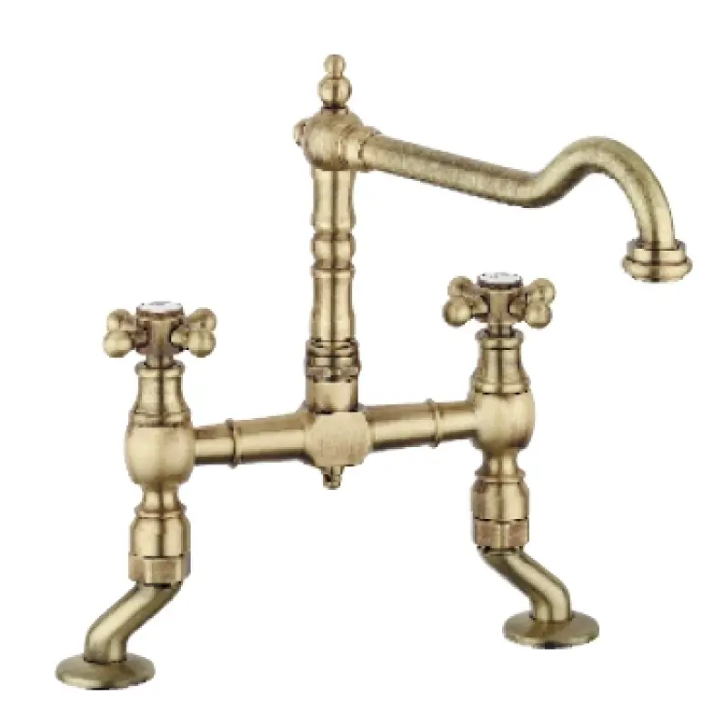 Nostalgisk køkkenhane Bronze V1979BRST