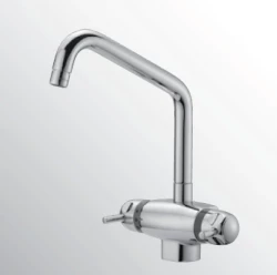 Huber Clinic Plus termostatisk køkkenarmatur krom CPT6501021