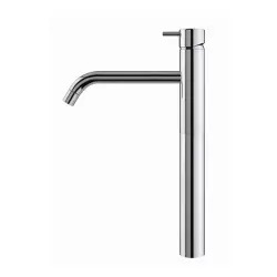 Waterevolution Flow håndvaskarmatur med høj tud til håndvaske inkl. klikprop krom T11501