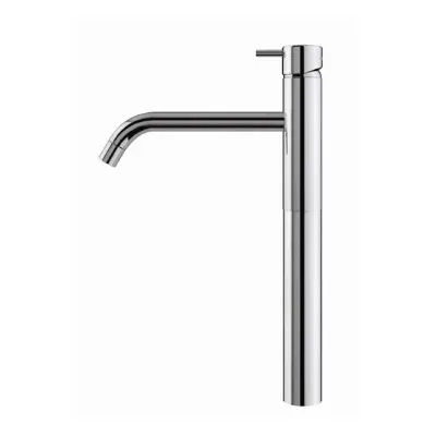 Waterevolution Flow håndvaskarmatur med høj udløb til håndvaske, inkl. klikprop, krom T11501