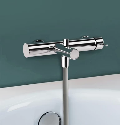 Waterevolution Flow badblandingsbatteri med håndbrusersæt krom T13001