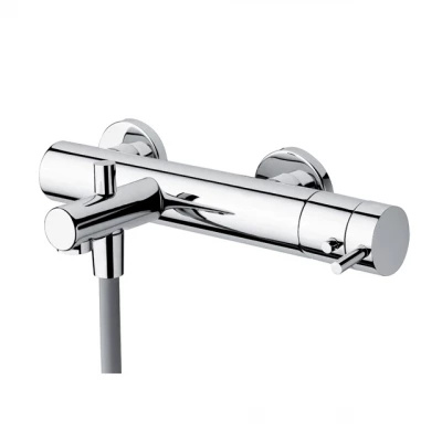Waterevolution Flow badtermostat med håndbrusersæt krom T130T01