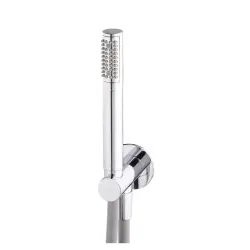 Waterevolution Flow badarmatur komplet med vægmontering krom T162101
