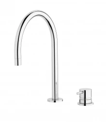 Waterevolution Flow 2-huls håndvaskarmatur krom T112U01