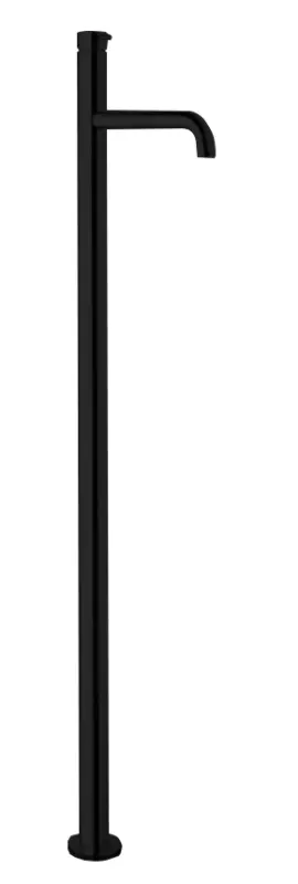 Waterevolution Flow fritstående håndvaskarmatur mat sort T113PR