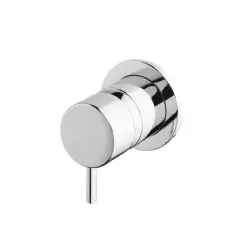 Waterrevolution Flow indbygget blandingsbatteri mat hvid 1208512412