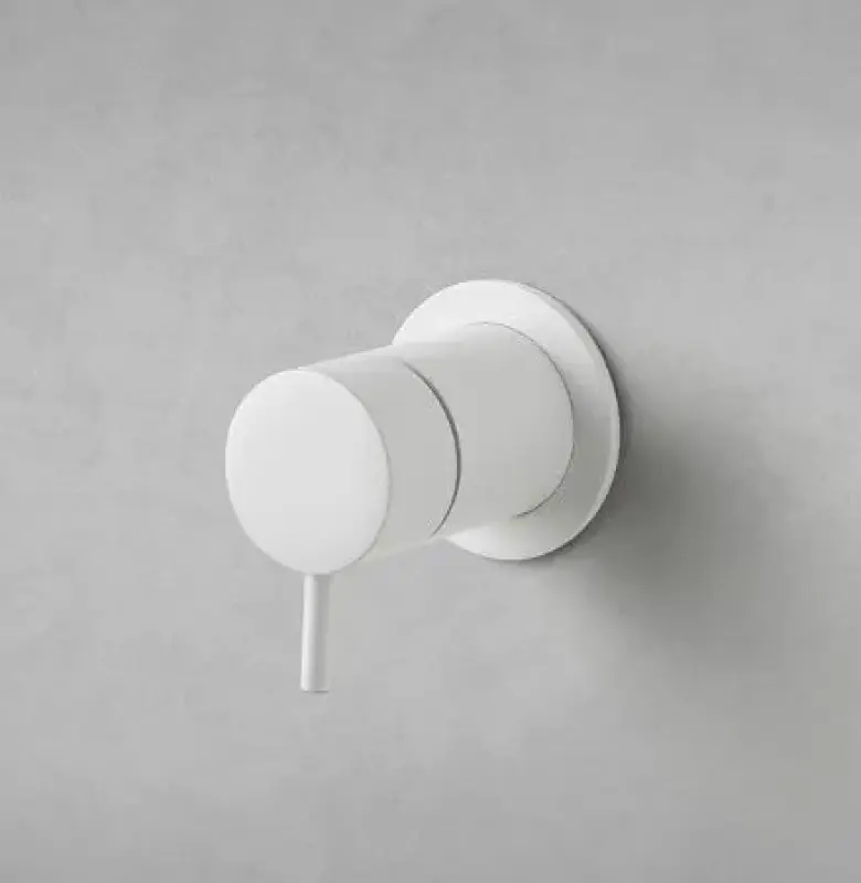 Waterevolution Flow indbygget blandebatteri, mat hvid 1208512412