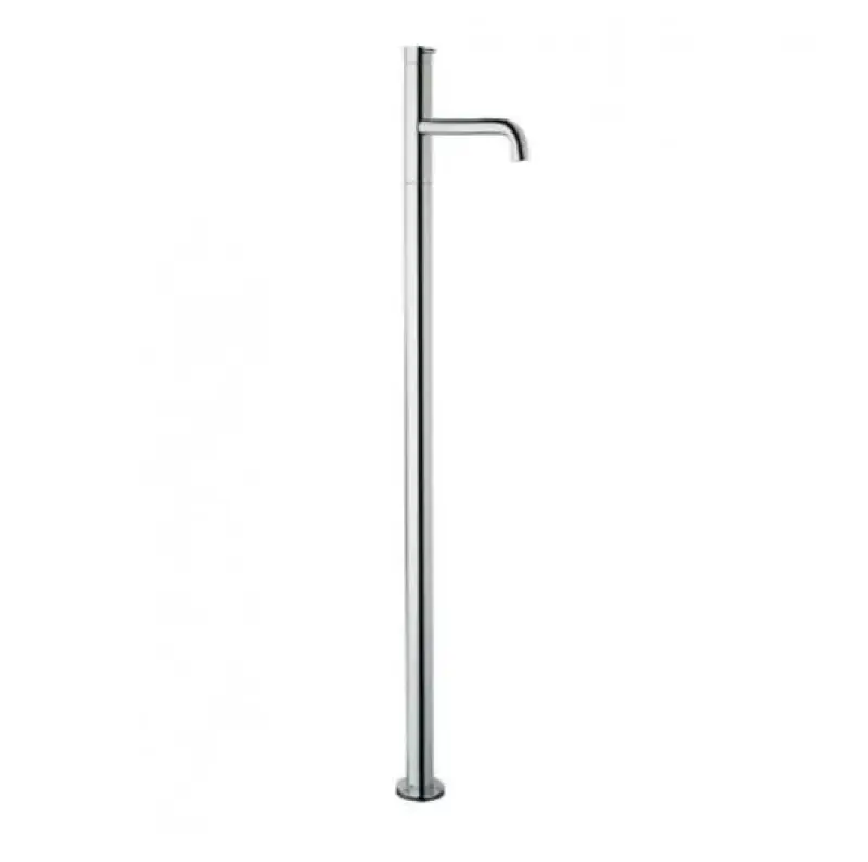 Waterevolution Flow fritstående badekararmatur mat hvid T134BR