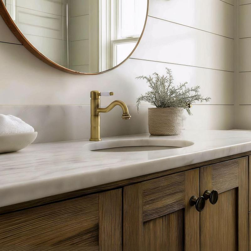 PB Classic klassisk håndvaskarmatur pilar bronze 1208592572