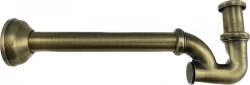 PB Unix klassisk håndvaskesifon håndvasksifon metal bronze 1208676672