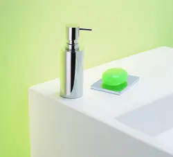 Waterevolution Deep sæbedispenser fritstående mat hvid A225BR