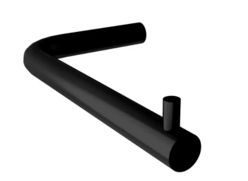 Waterevolution Flow Toiletpapirholder uden klap mat sort A130PR