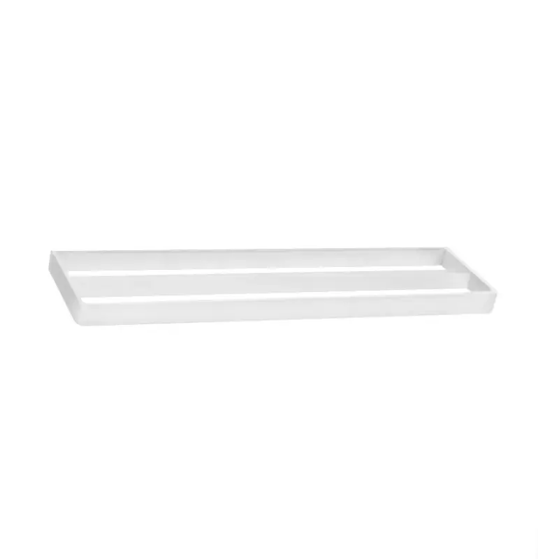 Waterevolution Deep dobbelt håndklædeholder 60 cm mat hvid A212DBR