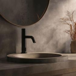 Waterevolution Flow elektronisk håndvaskarmatur infrarød batteridrevet mat sort T110EBPR