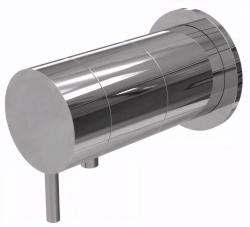 Waterevolution Flow indbygget brusetermostat rund roset krom T142TB01
