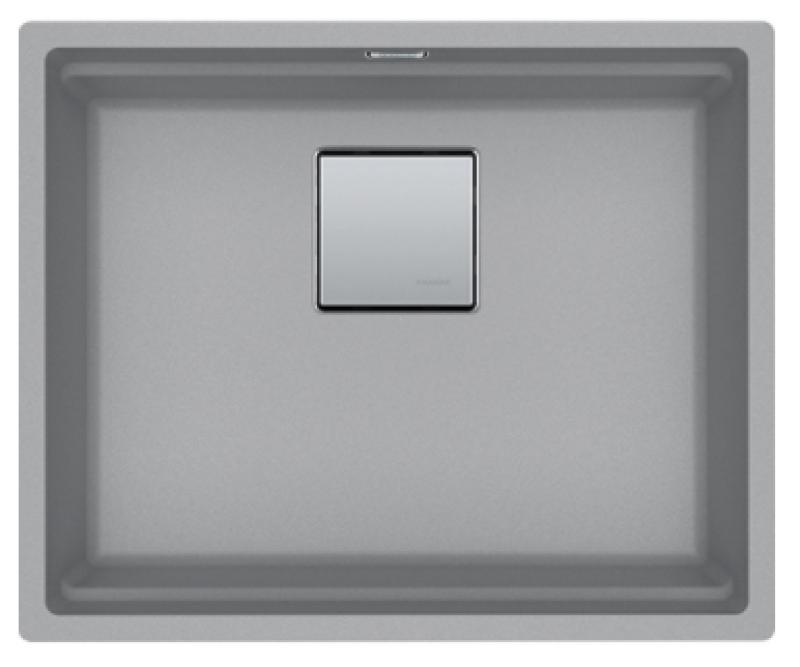 Franke Kubus KNG 110.52 vask 52x42 grå granit undermontering 125.0512.507