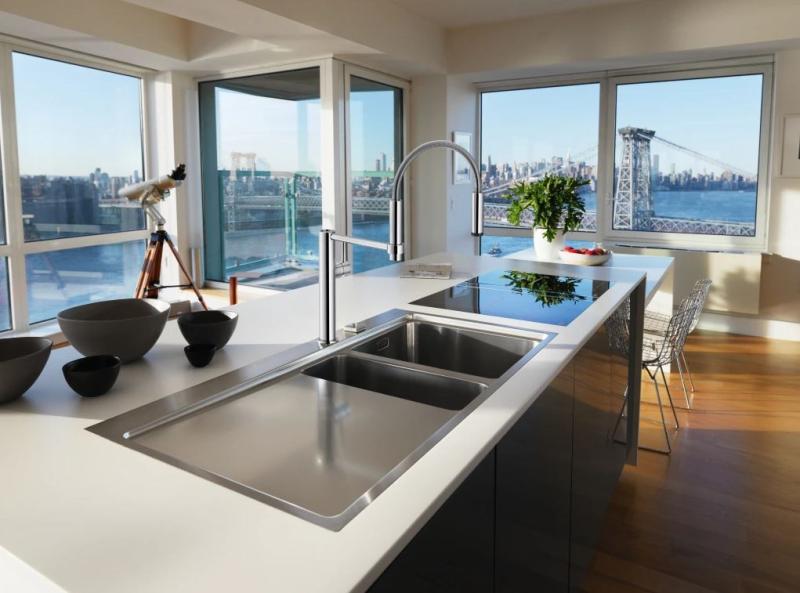 Franke Pescara Semi Pro 360 Køkkenarmatur med fleksibel tud krom 115.0393.976