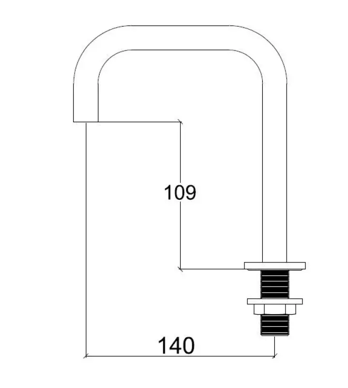 Waterevolution Cruz 3-huls håndvaskarmatur mat sort 1208916602