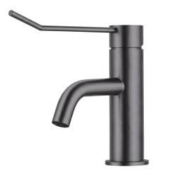 Waterevolution Flow håndvaskarmatur inkl. klikprop PVD gun metal T111GME