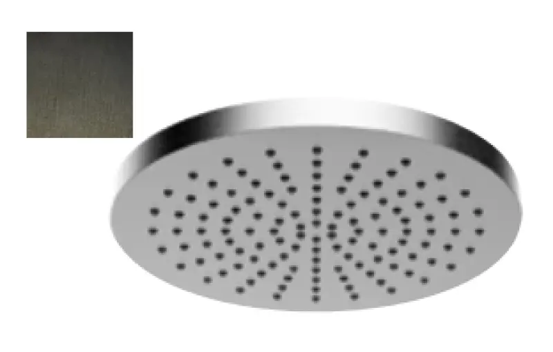 SB Round 316 Regnbruser hovedbruser 20 cm PVD gun metal 1208946727