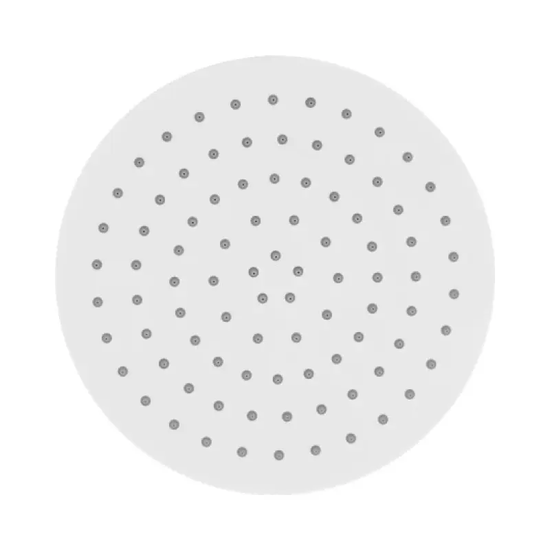 SB Rubinetterie Regnbruser Eco Air vandbesparende hovedbruser 25 cm metal mat hvid 1208946741