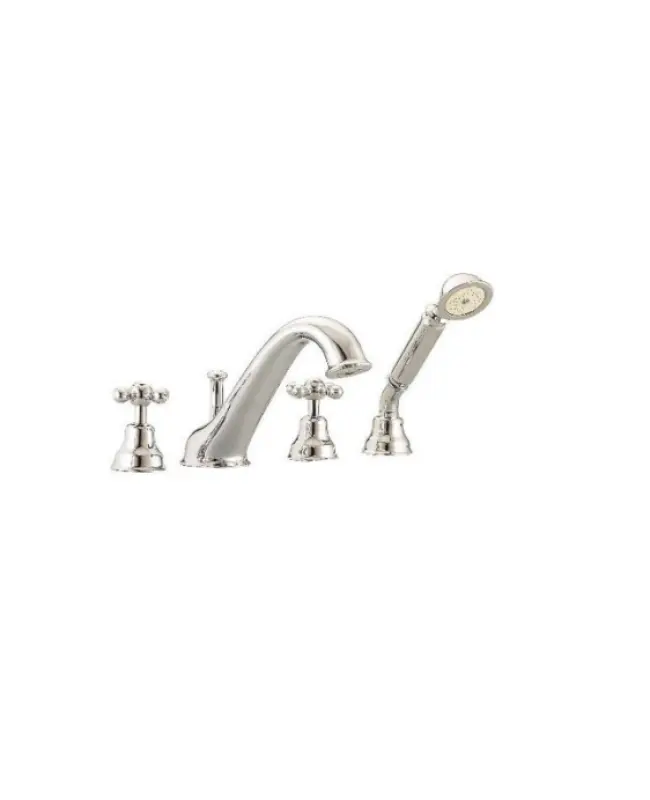 Cisal Arcana Keramisk 4-huls Badekarmixer til badekarkant Bronz AC00026027