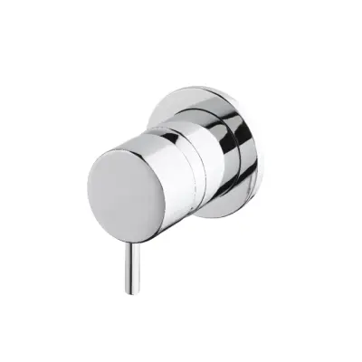 Waterevolution Flow indbygget blandebatteri i børstet messing inkl. indbygget del T11842LE