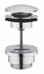PB Unix håndvaskprop 1 1/4 aflukkelig push up click clack bronze 1208953284