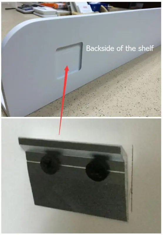 Solid-S Planchet Brun, mat hvid brusekurv 90 x 12 cm, solid surface, inkl. skjulte beslag 1208953448