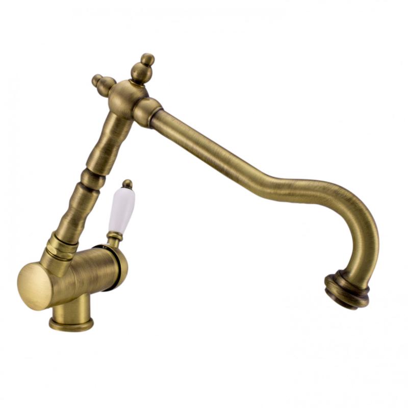 PB Vintage Nostalgisk køkkenhane vindueshane foldbar Bronze 1208953756