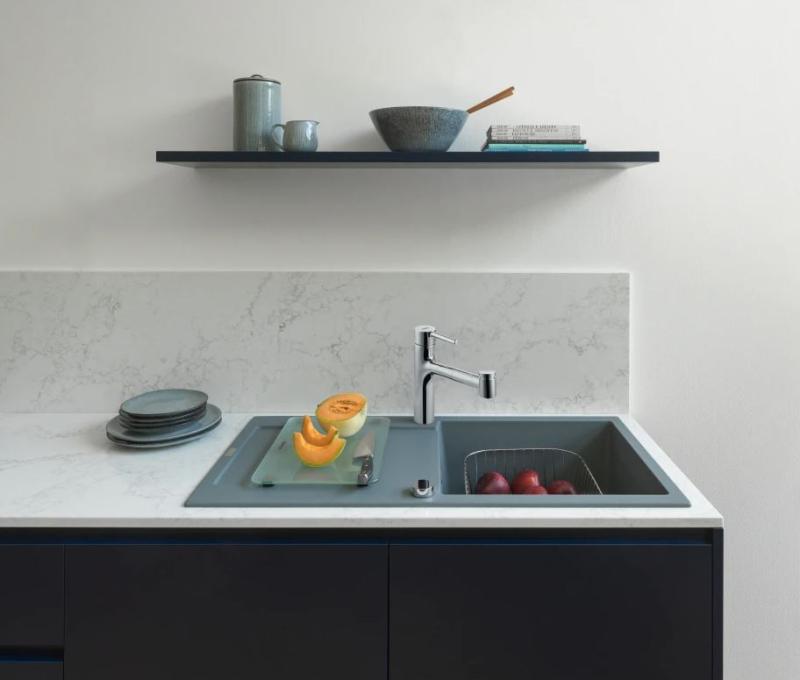 Franke Centro Køkkenarmatur krom med udtrækkelig brusestråle 115.0600.131