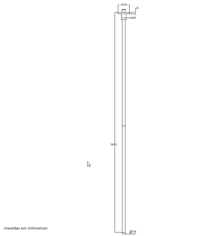 Waterevolution Flow loftvaskekran udløb PVD gun metal T1678GME