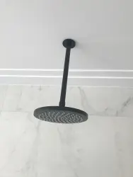 Waterevolution Flow hovedbruser 250 mm med lofttilslutning fuldstændig rustfrit stål
