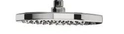 Waterevolution Flow hovedbruser 250 mm mat sort T164325PR
