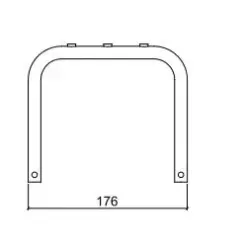 Waterevolution Flow Dobbelte wc toiletpapirholder PVD Gun Metal A131GME