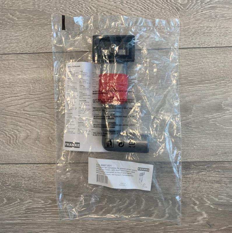 Franke Overløbsgarniture Universal ekstra kort 133.0052.765