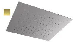 SB Square 316 Regnbruser indbygning 50x50cm PVD guld 1208955322