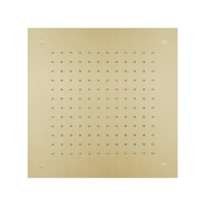 SB Square 316 Regnbruser indbygning 38x38cm PVD guld 1208955328