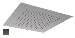 SB Square 316 Indbygget Regnbruser 38x38cm PVD gun metal 1208955329