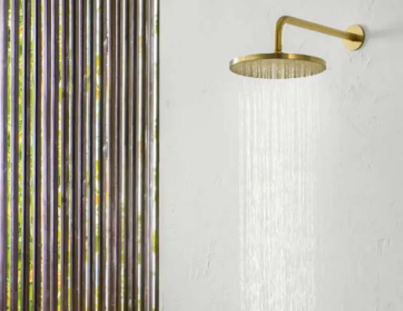 SB Round 316 Regnbruser hovedbruser 30 cm PVD guld 1208955345