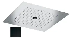 SB indbygget regnbruser loft med iskrystal gade 38x38cm Mat Sort 1208955634