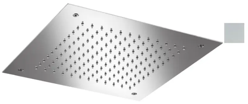 SB Temptation Regnbruser indbygning firkantet 38x38cm Mat Hvid 1208955762