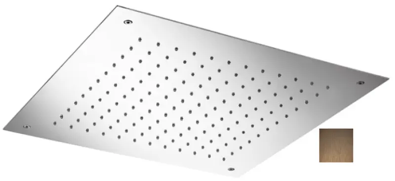 SB Temptation indbygget regnbruser firkantet 50x50cm PVD kobber 1208955778