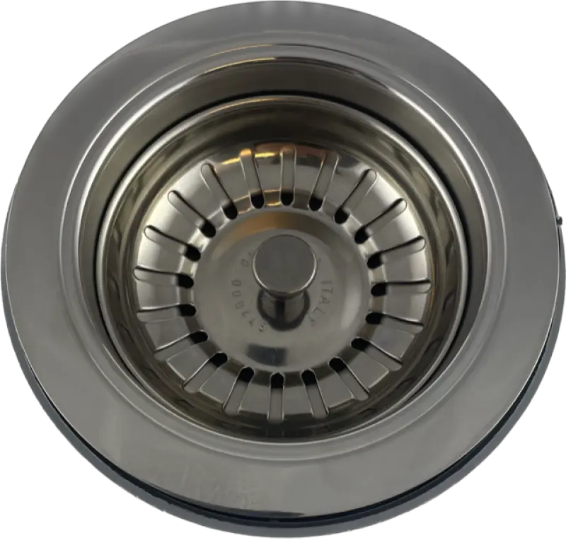 PB klassisk krom afløbssæt til en køkkenvask med kurveprop, der kan lukkes 1208956473