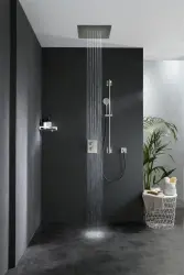 SB Square 316 Indbygning Regnbruser Velvet Temptation Dual flow børstet PVD gun metal 1208956768