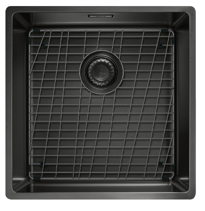 Franke Mythos Masterpiece BXM 210.40 PVD Gun Metal Vask 400x410mm Planlimning og Underlimning 127.0674.537