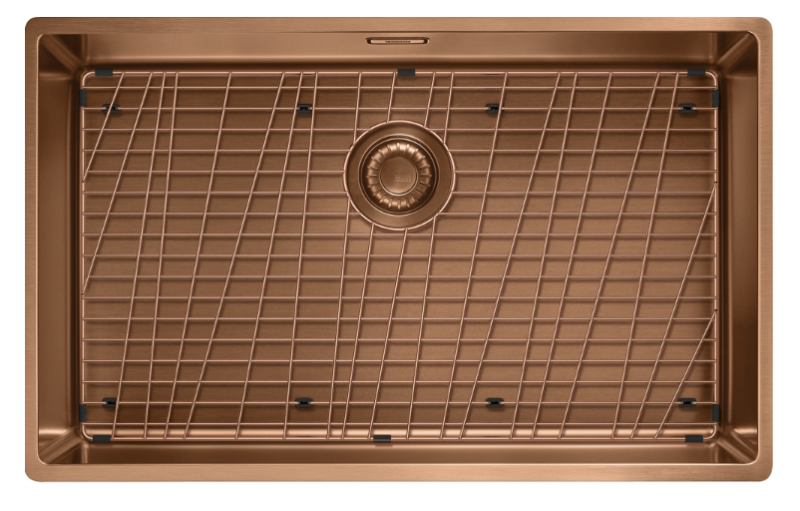 Franke Mythos Masterpiece BXM 210.68 Stor PVD Kobber 685x410mm Planmontering og Underlimning Vask 127.0674.535