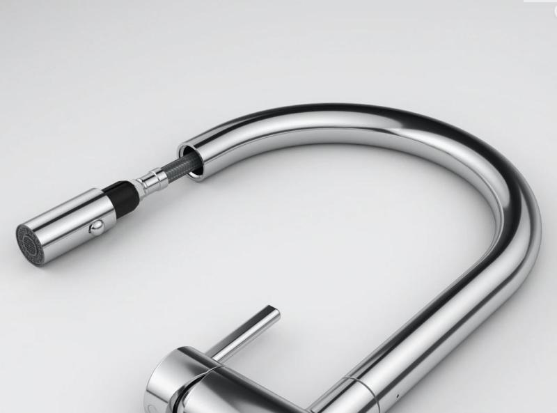 Franke Active J Køkkenarmatur krom med udtrækbar bruser 115.0653.401