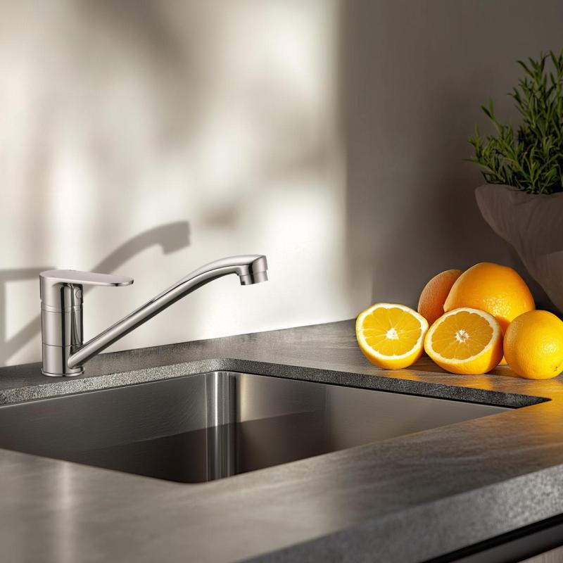 AquaTrimo Schubert etgrebs køkkenarmatur krom 21ST7072CM